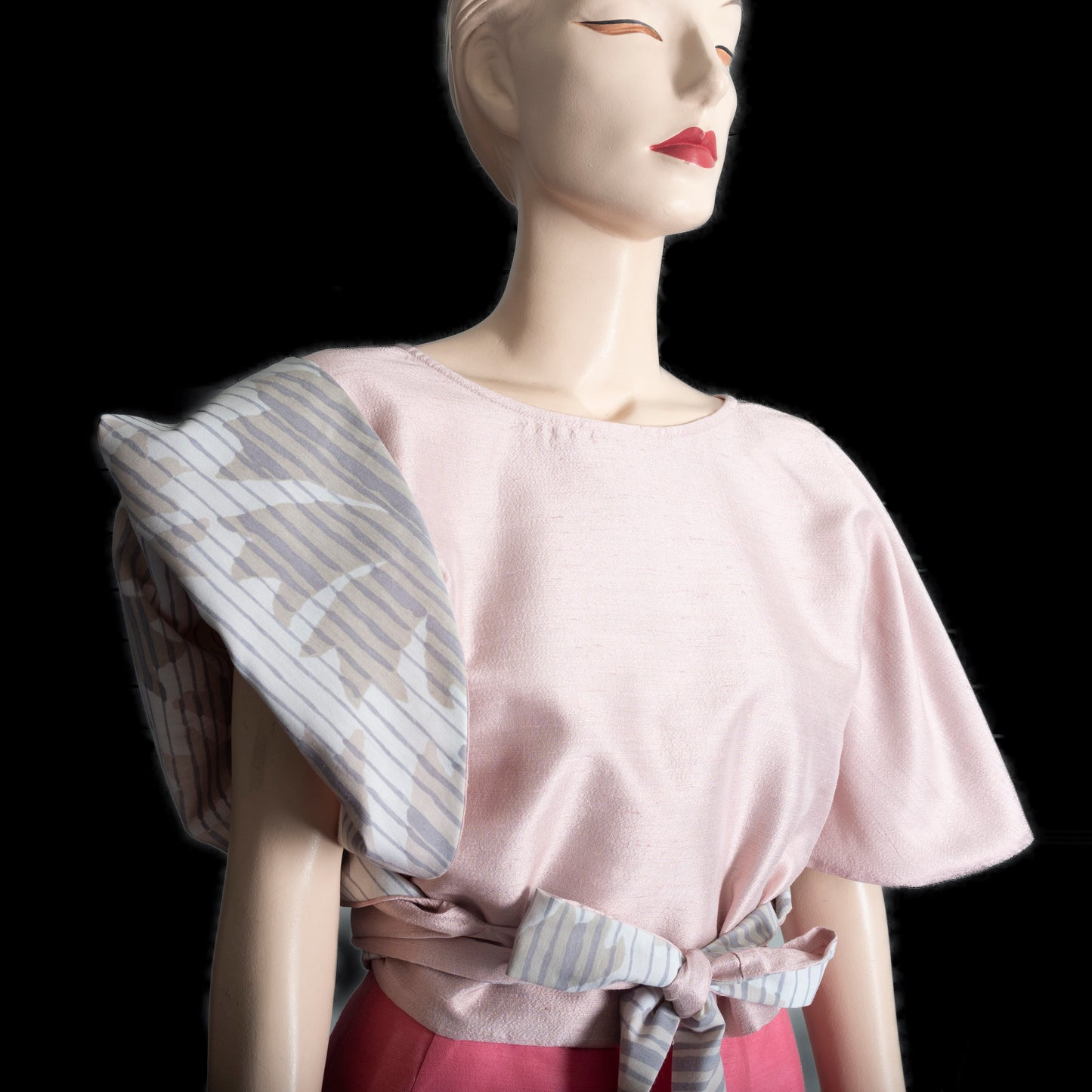 Circle Wrap Blouse