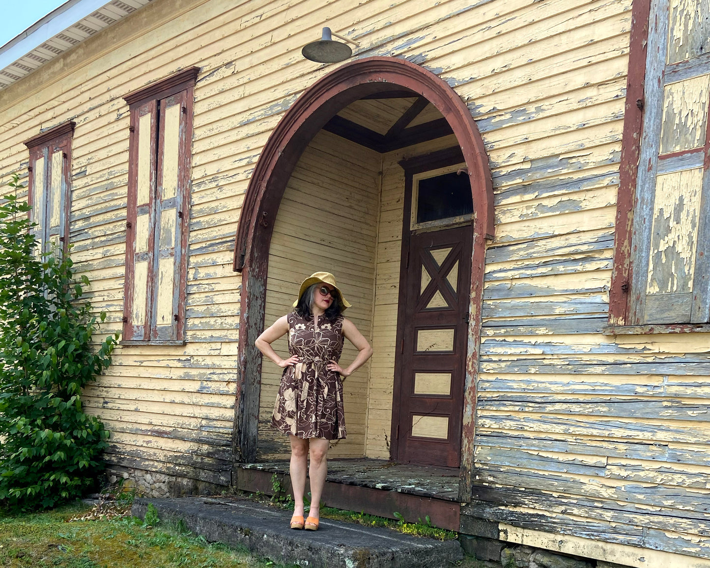 Linen Tent Dress