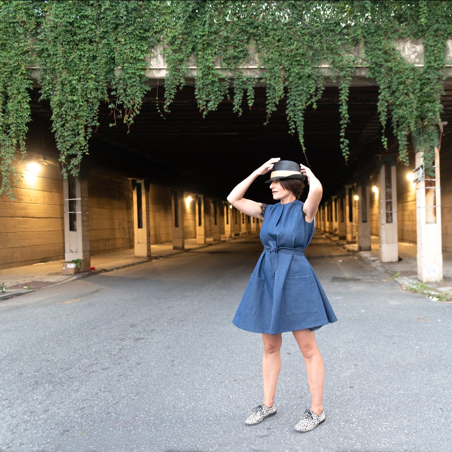 Denim Tent Dress