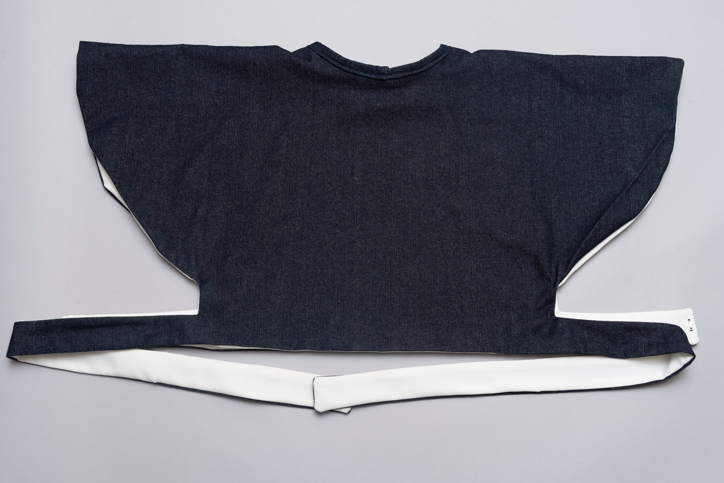 Circle Wrap Blouse sustainably made in Philadelphia, PA from second hand fabric. This vintage inspired blouse could be you next wardrobe essential.