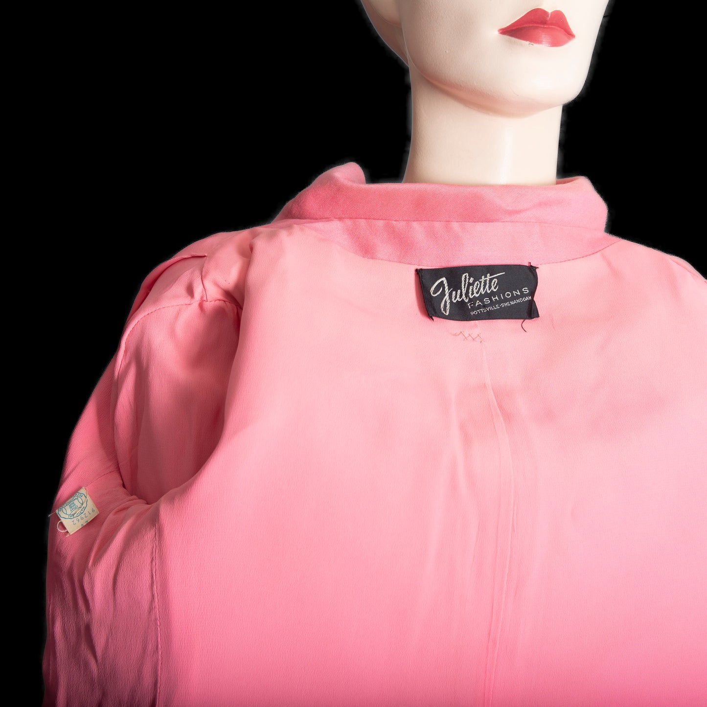 1960s Vintage Pink Silk Suit - Barbie Ready!