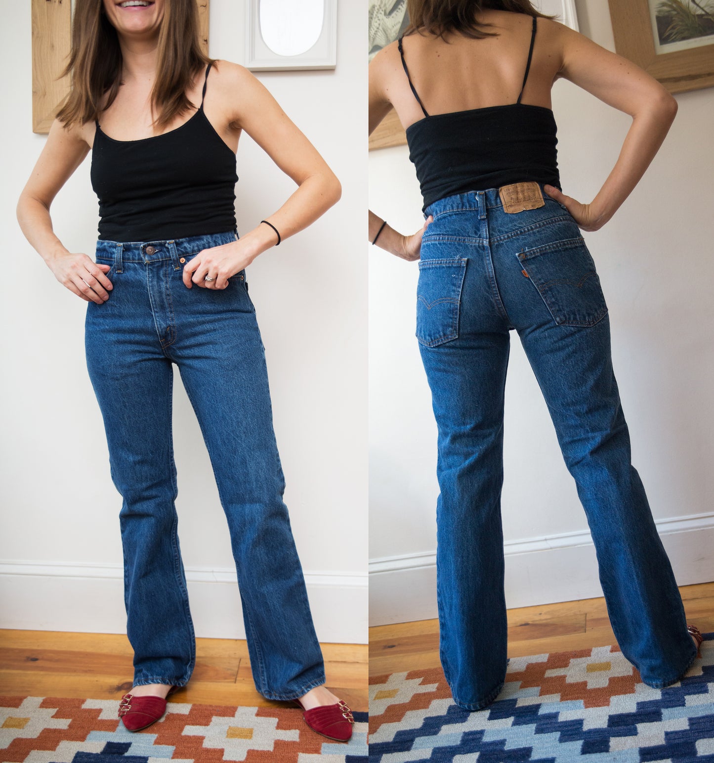 1970s Vintage High Waist Bootcut Levi's